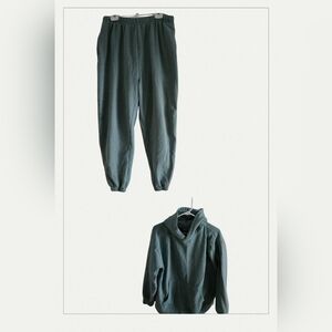 Green Hoodie and Jogger Set